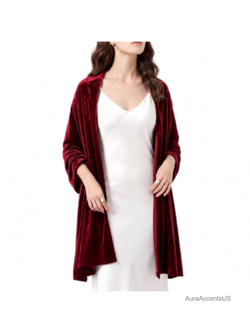 Velvet Bridal Shawl Wrap Wedding Evening Dress Formal